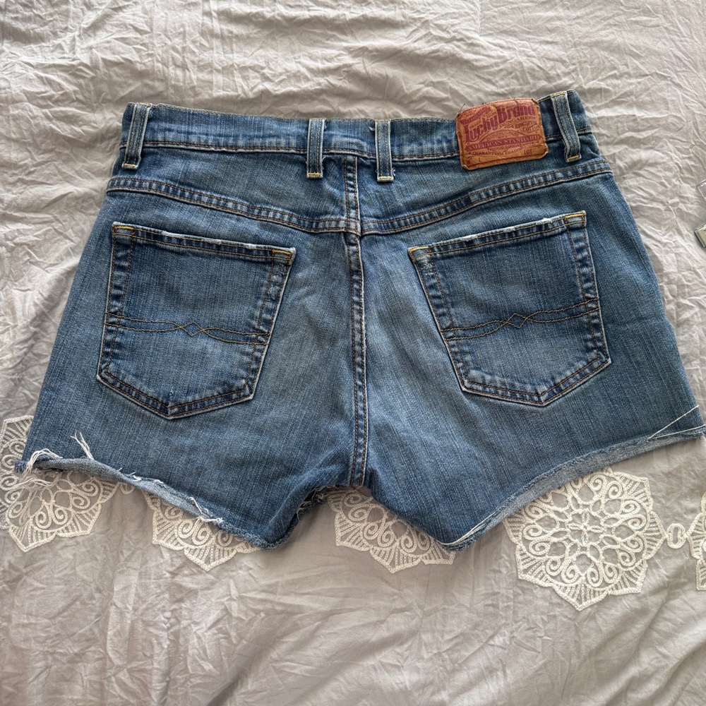Women's Lucky Brand Blue Denim Shorts